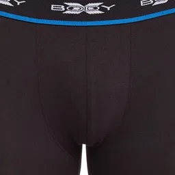 BODYX Pack Of 2 Colourblocked Cotton Trunks BX02T-Navy Blue-2PCS-S image 2