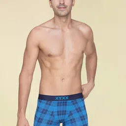 XYXX Men Checked Trunk XYTRNK181 image 2