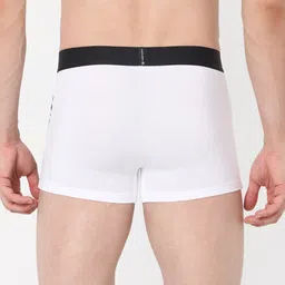 Underjeans by Spykar Men White Cotton Blend Trunk image 4