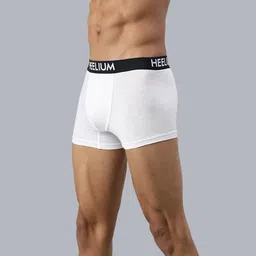 Heelium Men Pack of 3 Bamboo Trunks P3-TRUNK-BLKGREWHT image 3