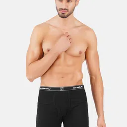 Ramraj Pack Of 4 Mid Rise Pocket Trunks SOFTEXPCTBLKT4P image 4