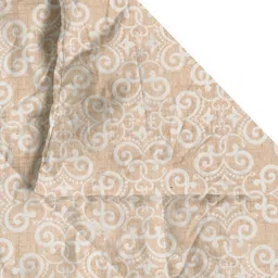 SWAYAM Ananda Beige & Off White Printed Pure Cotton AC Room 150 GSM Double Bed Comforter image 2