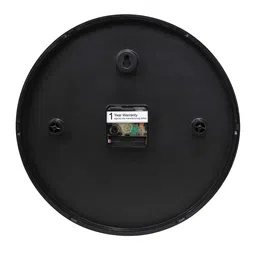 RANDOM Blue & Black Printed Analogue Contemporary Wall Clock image 4