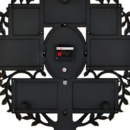 Attractionz White & White Wall Clock image 4