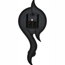 Attractionz Gold-Toned & White Round Contemporary Wall Clock image 2