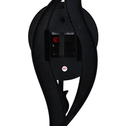 Attractionz Brown & Beige Round Pendulum Wall Clock image 2