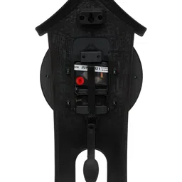 Attractionz Brown & White Textured Analogue Wall Clock image 2