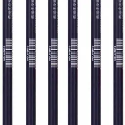 sabahz Pack of 6 Artist Eraser Pencils, White, Precision Erasing foR Sketching Pencil image 1