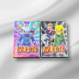 valuableplus Naruto Cards 20Pc Playing Foil Cards For Kids (Black, Rainbow 10Pc Each)-picture-14