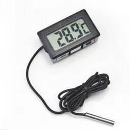 stookin Digital Sensor LCD Wired Probe Electronic Mini Portable Pocket Thermometer Temperature Meter Test for Room Temperature fridges Freezer and Aquarium Indoor-Outdoor Industrial Laboratory Meter Electronic Hobby Kit Electronic Components Electronic Hobby Kit-picture-11