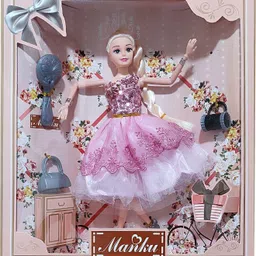 yunicron max Stunning Doll with Accessories (Design may vary) image 4