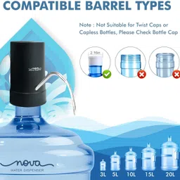 shinetex Smart Touch, Rechargeable Battery, Foldable Water Bottle Pump Bottom Loading Water Dispenser-picture-19