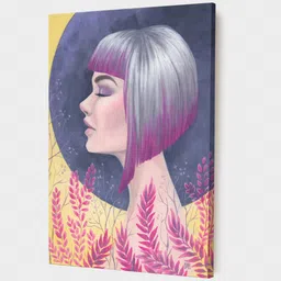 art street Multicolor MDF Art Print image 2