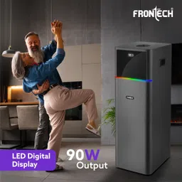 Frontech CRUX-168 Multimedia Tower Speaker | In-Built FM | USB/BT/AUX/MIC Support | 90 W Bluetooth Tower Speaker image 3