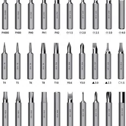 reioent HIGH QUALITY 32 in 1 Accuracy Interchangeable Mini Screwdriver Set Magnetic Bits Laptop,Mobile,Computer Repairing Preparations Intruduction Screwdriver Bit Set image 3