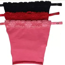 glorsio Women Black, Red, Pink Mock Camisole-picture-23