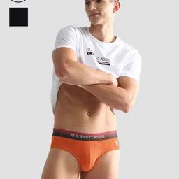 u.s. polo assn. Pack of 2 Solid Men Brief-picture-26