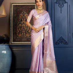 tasrika Woven, Self Design Banarasi Pure Silk, Jacquard Saree-picture-10