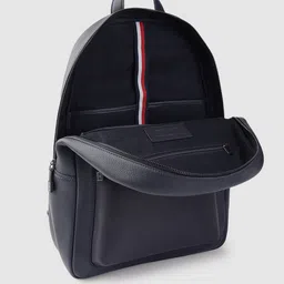 Tommy Hilfiger Unisex Leather Backpack image 4