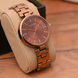 stylish guys watch for women, Trending Women Watch EXA261 Analog Watch - For Women WATCH FOR WOMEN BROWN EXA261 image 3