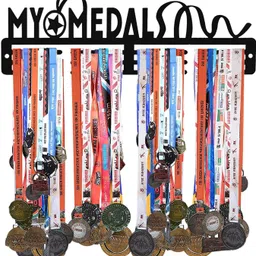 mystica Metal Medal Hanger Wall Mounted Sports Medal Holder GoldenMoment Medal Holder Medal-picture-23