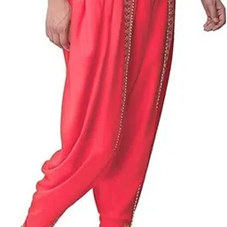 meemaya Embroidered Cotton Women Harem Pants image 2