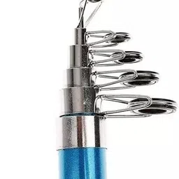 quenhai Fishing Telescopic Rod With Spinning Reel and line 9Feet/270cms Multicolor Fishing Rod image 2