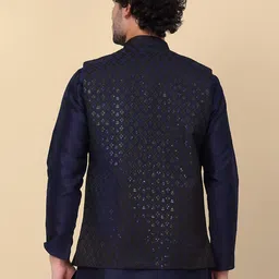 kraft india Embroidered Men Waistcoat image 2