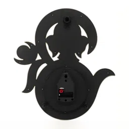 Attractionz Gold Toned Analog Round Contemporary Wall Clock image 3