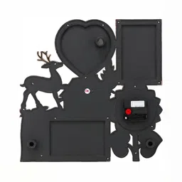 Attractionz Brown & Beige Wall Clock image 3