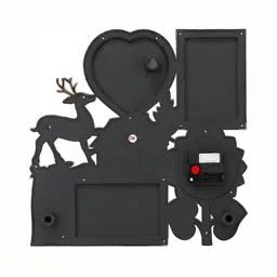 Attractionz Brown & Beige Wall Clock image 3