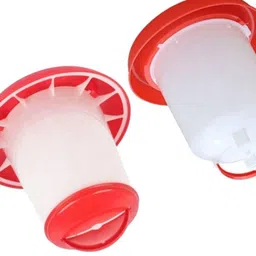 tm&w all birds chick drinker 1.5 ltr and feeder 1.5 Ltr=2 pc Common Bird Feeder image 5