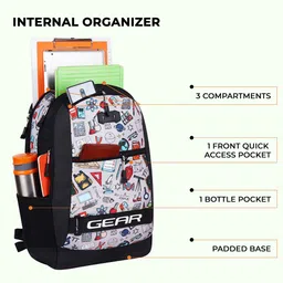 Gear Boys Graphic Printed Backpack image 5