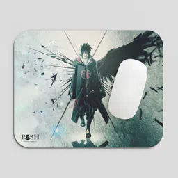 Crazy Monk Dark Ninja Anime Mouse Pad – Shadow Warrior Edition Non Slip Base Mousepad image 2