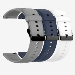 TRENDINGVIEW 22mm Strap Combo for Smart Watches (3 Straps) Black Buckle | Easy Fit Adjustable Design Smart Watch Strap-picture-13