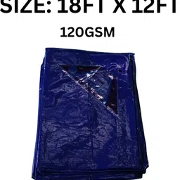 dunpack 120GSM 18-12FT Durable Waterproof Tarpaulin Sheet for All-Weather Outdoor Use Tent - For Construction, Agriculture, Industry, Roofing, Camping, Gardens, Transport.-picture-37