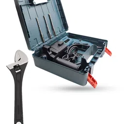 hillgrove HGCM734M1 All Purpose 20mm Hammer Impact Drill Machine Forward/Reverse Rotation with 3 Bits for Making Holes in Metal/Wood/Concrete Hammer Drill HGCM734M1 Hammer Drill-picture-22
