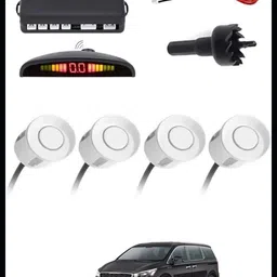 peeps store Car Premium 4 White Reverse Parking Sensor-AP25A913 Car Premium 4 White Reverse Parking Sensor-AP25A913 Parking Sensor-picture-12