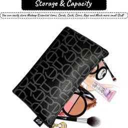 nyzel Women Black Cosmetic Bag image 4