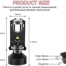lovmoto LED Fog Lamp Unit for Mahindra Bolero image 5