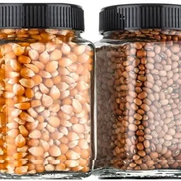 shreeji krupa Glass Grocery Container- 300 ml image 3