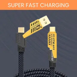 NANDGHER 4-in-1 Cable 1 m 4-in-1 Multi-Port Fast Charging, Data Sync Cable for Lightning, Type-C, USBS47-image-31