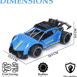 p s galaxy Rechargeable High Speed Racing Remote Control Car for Kids 2.4 GHZ, 1:16 Scale image 2