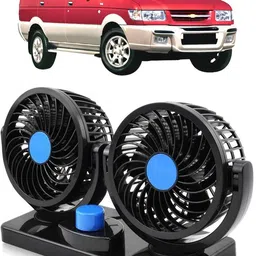 genipap Car Fan 12V 360 Head 2 Speed Quiet Strong for All Auto Vehicles-HNBI1359 Car Interior Fan-picture-25