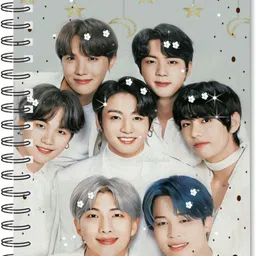 craft maniacs BTS A5 Diary RULED 160 Pages image 2