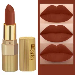 FORFOR Set Of 3 Xpression Matte Lipsticks - Red Velvet 303-Natural Pink 305-Brown Nude 301 image 3