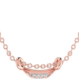 avsar Avsar BIS Hallmark AVP1178PB 14kt Cubic Zirconia Rose Gold Pendant-image-63