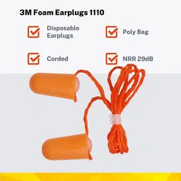 koccido Ear Plugs Corded, Extra Soft Reusable, Soundproof Earplug Use For Underwater Ear Plug & Nose Clip image 3