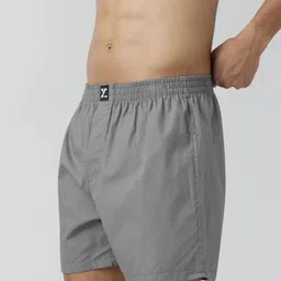 xyxx Pack of 3 IntelliEaze 100% Super Combed Cotton PACE Solid Men Boxer image 4