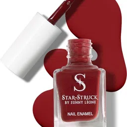 starstruck by sunny leone Starry Night - Glossy Nail Polish | AI19-Like Shine & Longwear Color Starry Night image 1